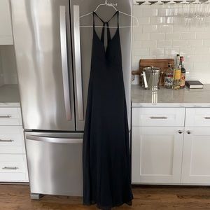 Azazie Black Davis Dress Size 4